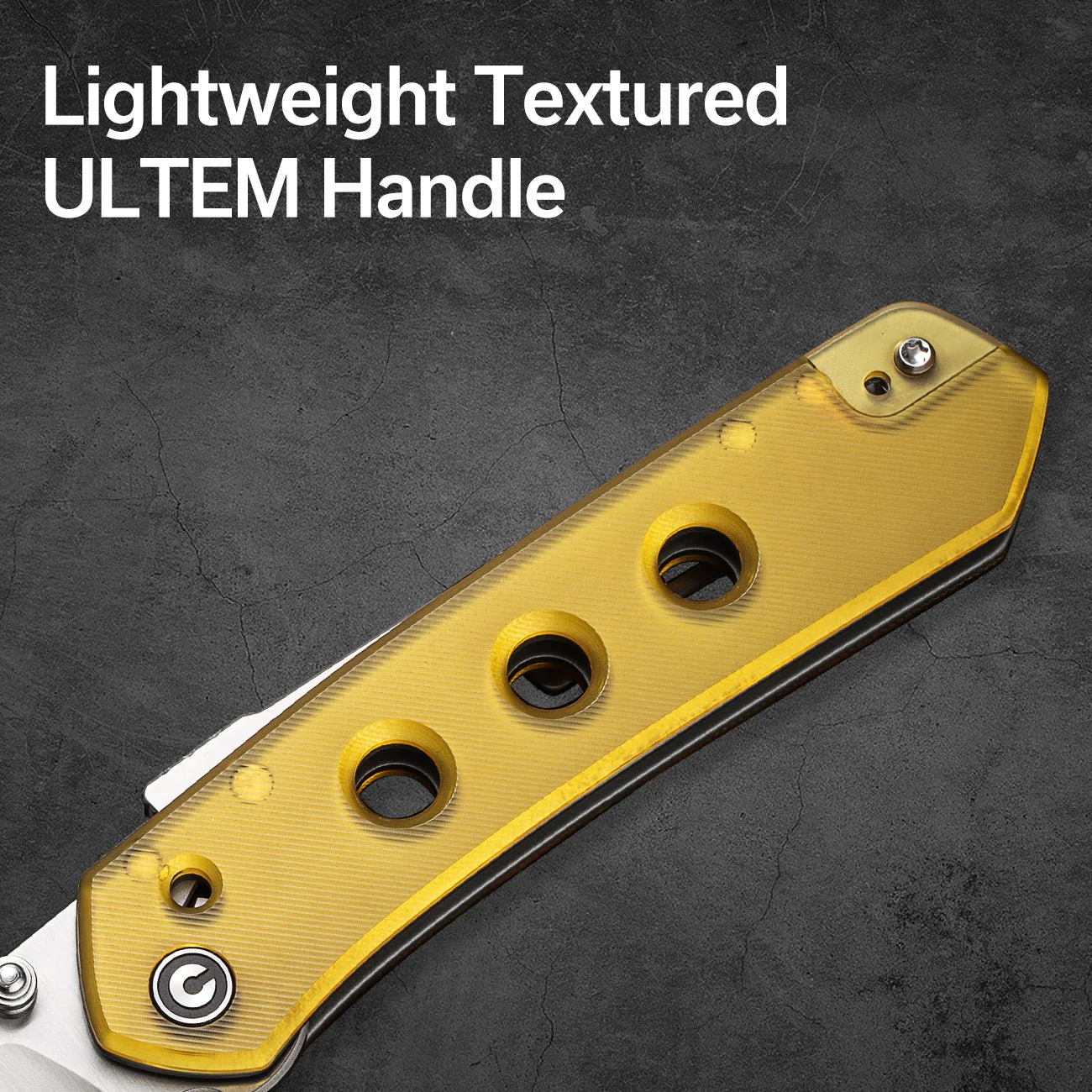 CIVIVI Vision FG Thumb Stud & Superlock Knife Ultem Handle (3.54" Nitro-V Blade) C22036-5 - Image 13