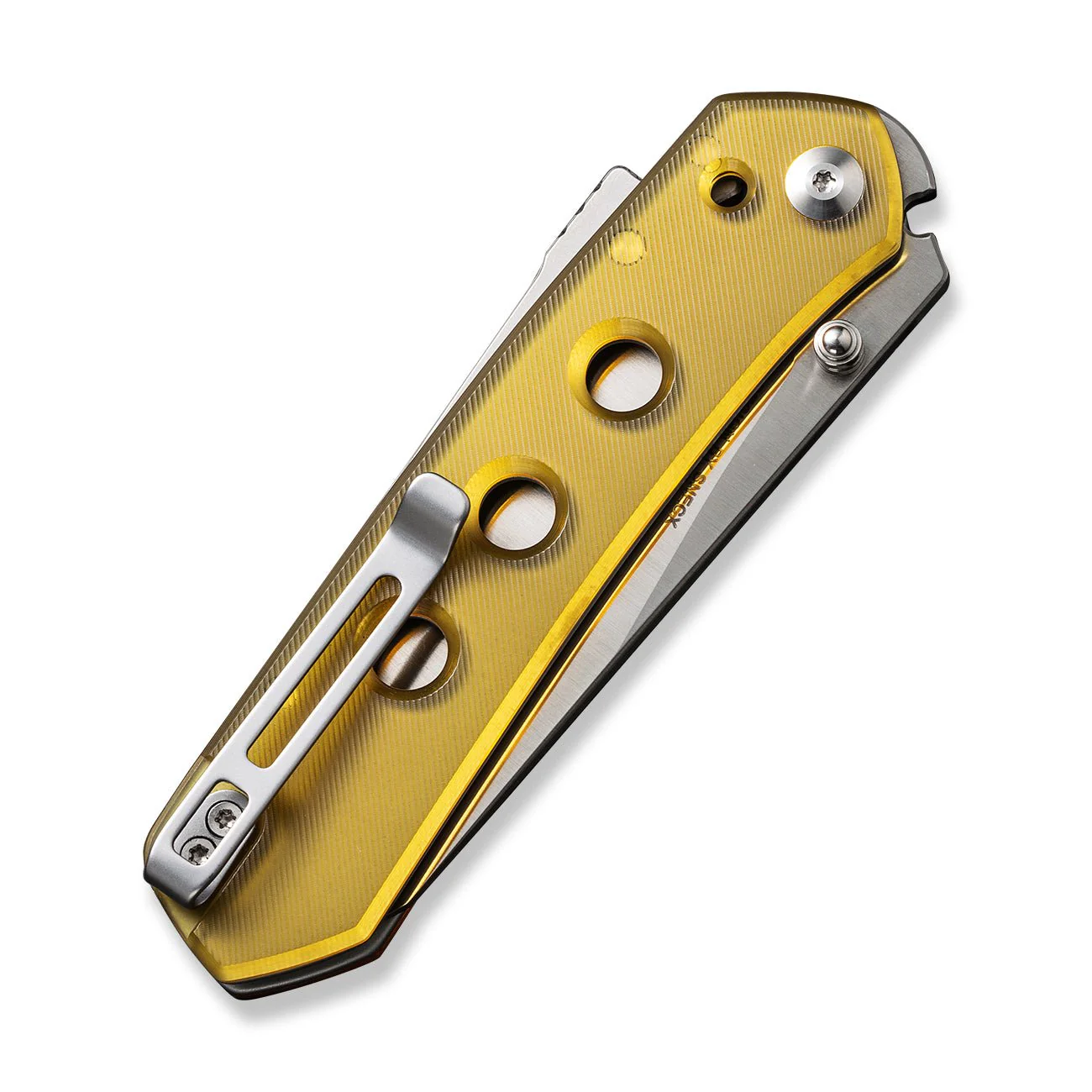 CIVIVI Vision FG Thumb Stud & Superlock Knife Ultem Handle (3.54" Nitro-V Blade) C22036-5 - Image 8
