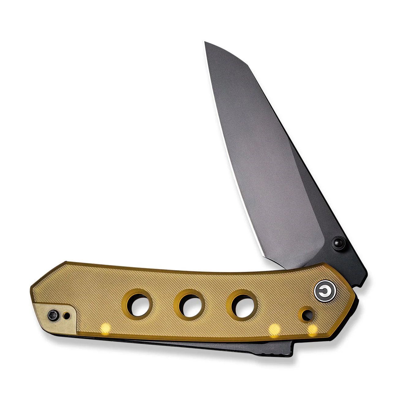 CIVIVI Vision FG Thumb Stud & Superlock Knife Ultem Handle (3.54" Nitro-V Blade) C22036-6 - Image 9
