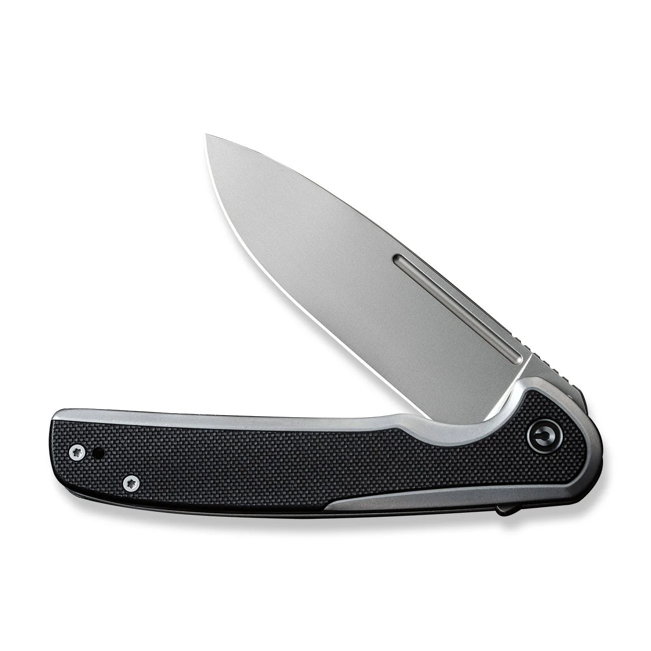 CIVIVI Voltaic Flipper Knife Stainless Steel Handle & G10 Handle (3.48" 14C28N Blade) C20060-2 - Image 5
