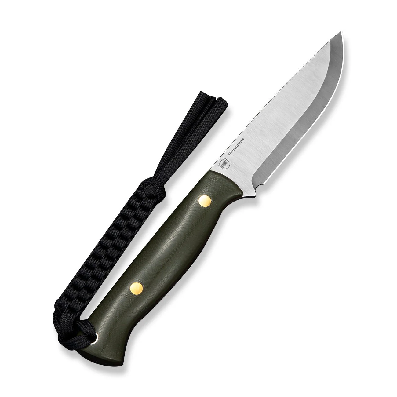 CIVIVI WoodPal Fixed Blade Knife Black G10 Handle (3.44" Black Stonewashed 14C28N Blade) C25075B Sample1 - Image 2