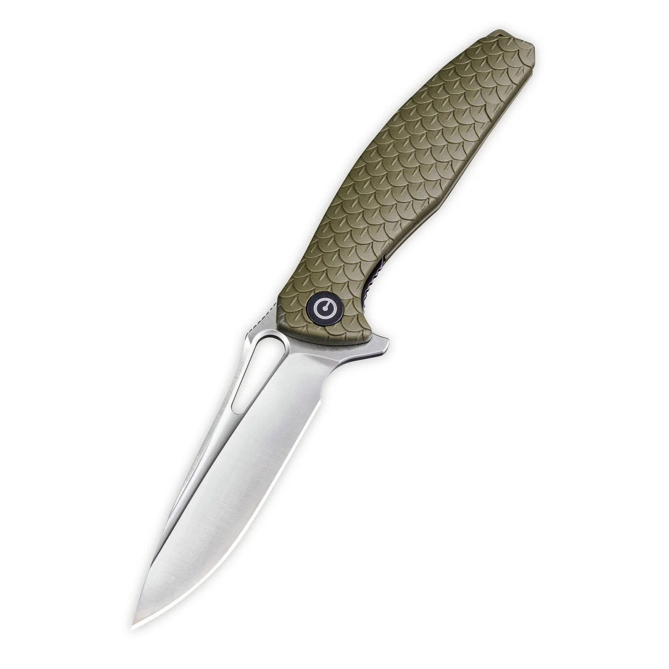 CIVIVI Wyvern Flipper & Thumb Hole Knife FRN Handle (3.45" D2 Blade) C902A - Image 3