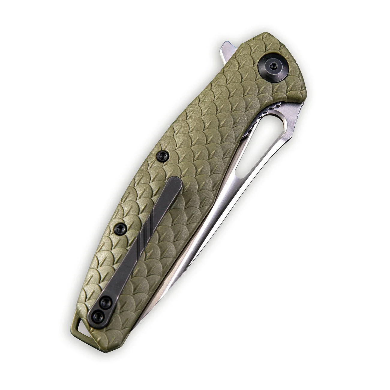 CIVIVI Wyvern Flipper & Thumb Hole Knife FRN Handle (3.45" D2 Blade) C902A - Image 7