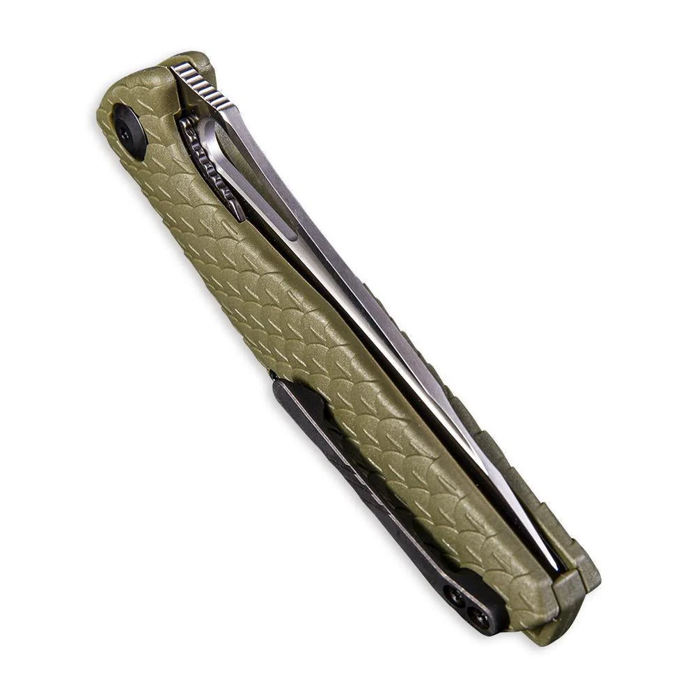 CIVIVI Wyvern Flipper & Thumb Hole Knife FRN Handle (3.45" D2 Blade) C902A - Image 8