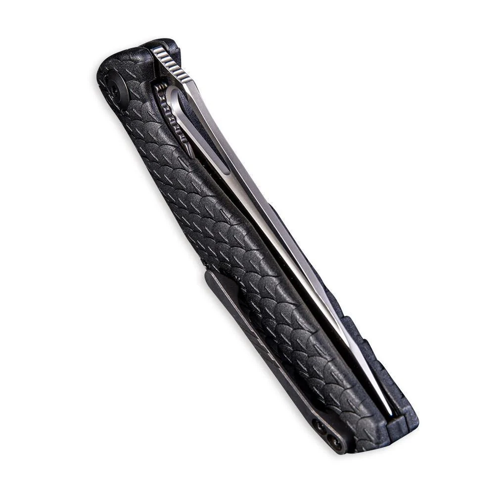 CIVIVI Wyvern Flipper & Thumb Hole Knife FRN Handle (3.45" D2 Blade) C902B - Image 8