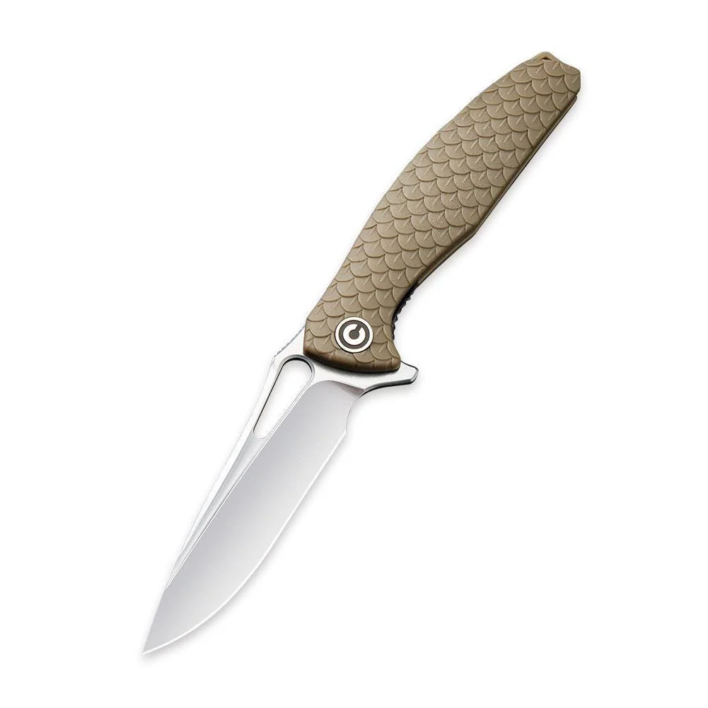 CIVIVI Wyvern Flipper & Thumb Hole Knife FRN Handle (3.45" D2 Blade) C902C - Image 3