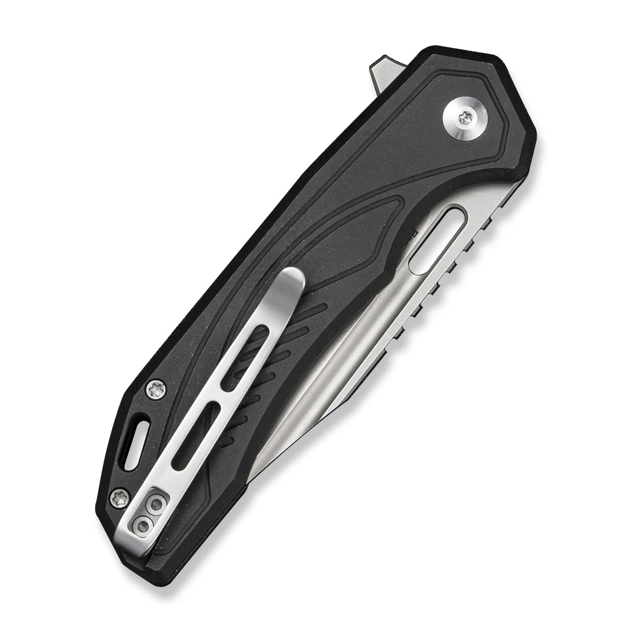 CIVIVI Zelthara Flipper & Thumb Hole Knife Black Magnesium Handle (3.3" Stonewashed 14C28N Blade) C25076 Sample1 - Image 4